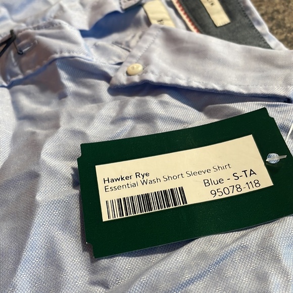 Hawker Rye Slim Button Down small/tall - Picture 2 of 3